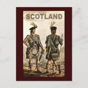 Cartão Postal Scotland Art