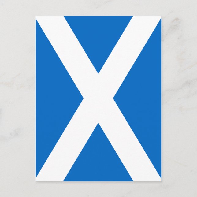 Cartão Postal Scotland Flag Freedom (Frente)
