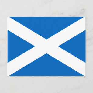 Cartão Postal Scotland Flag Freedom