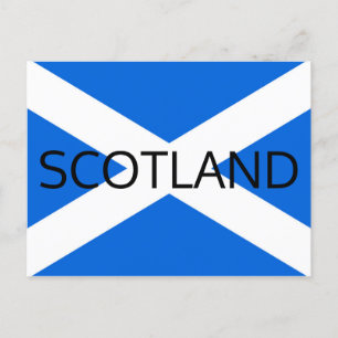 Cartão Postal Scotland Flag Scotland Pccn
