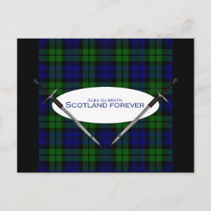 Cartão Postal Scotland Forever Alba gu bràth
