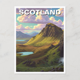 Cartão Postal Scotland Highlands Viagem