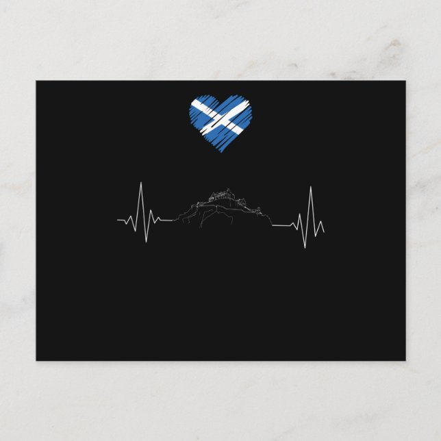 Cartão Postal Scotland Love (Frente)
