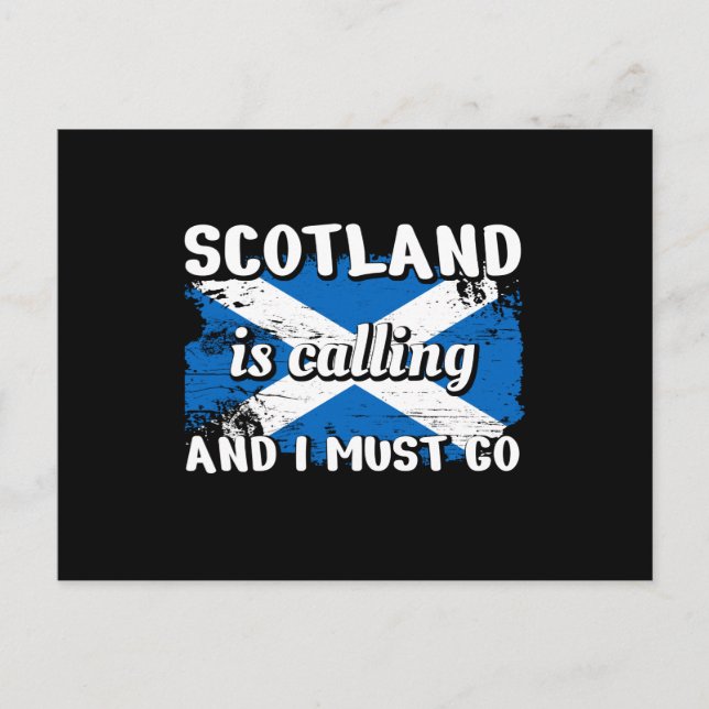 Cartão Postal Scotland Schlotland Flag (Frente)
