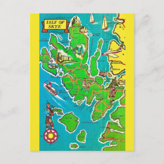 Cartão Postal Scotland's Isle of Skye Postcard