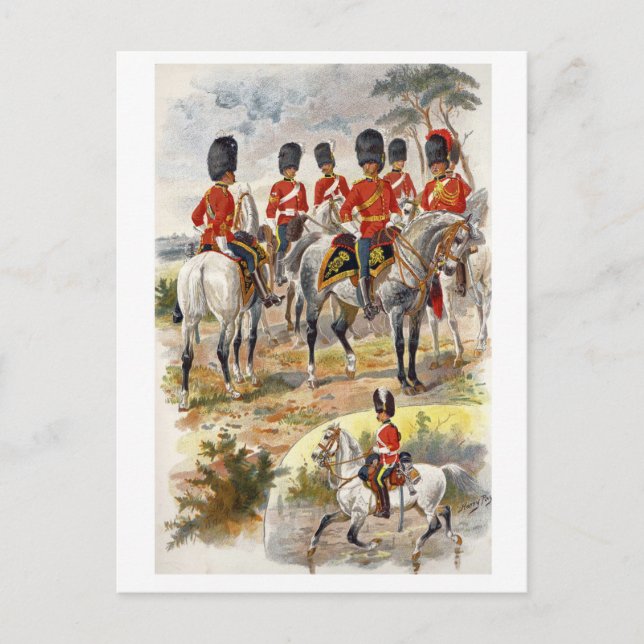 Cartão Postal Scots Grays (Frente)
