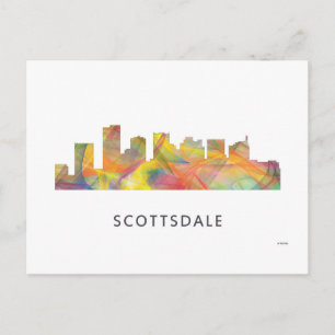 CARTÃO POSTAL SCOTSDALE, LINHA SKYLINE ARIZONA WB1 -