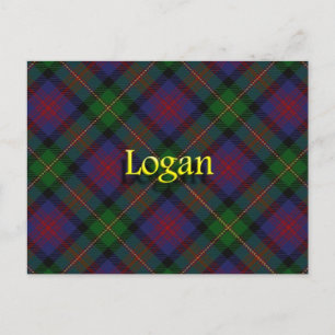 Cartão Postal Scottish Clan Logan