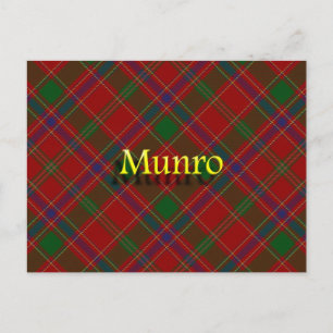 Cartão Postal Scottish Clan Munro