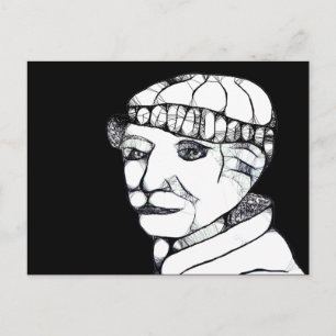 Cartão Postal scribblez