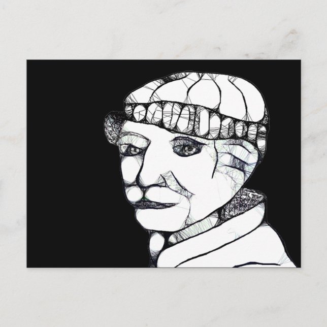 Cartão Postal scribblez (Frente)