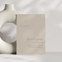 Script de Taupe de bege moderno minimalista Salve 