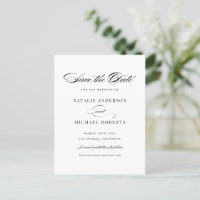 Script Elegante Preto Salva a Data