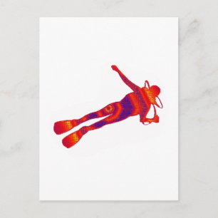 CARTÃO POSTAL SCUBA A FRONTEIRA