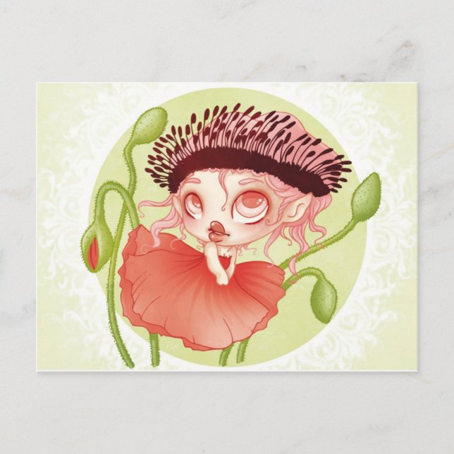 Cartão Postal SD_LouCoquelicot (Frente)