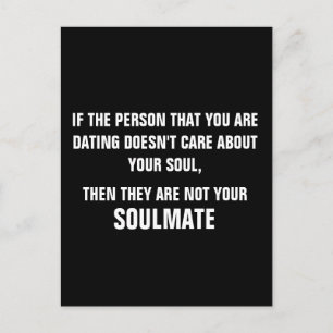 CARTÃO POSTAL SE A PESSOA COM QUEM VOCÊ ESTÁ NAMORANDO NÃO SE IM