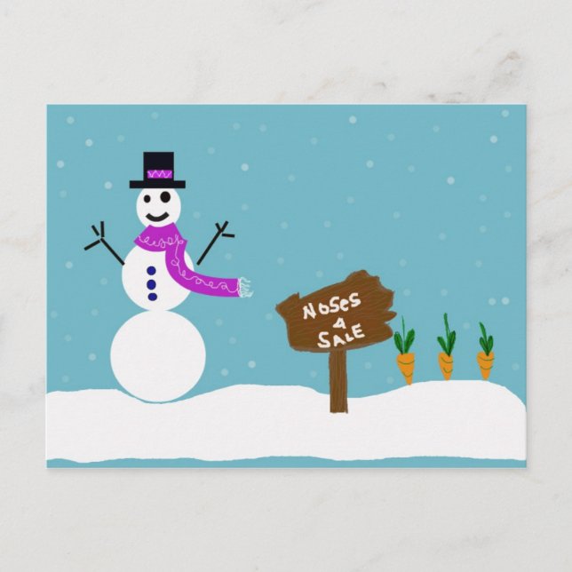 Cartão Postal Se Eu Tivesse um Nariz (Frente)