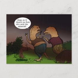 Cartão Postal Se não houver Deus. .