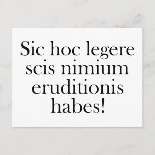 Cartão Postal Se Puder Ler Isto...
