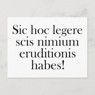 Cartão Postal Se Puder Ler Isto...