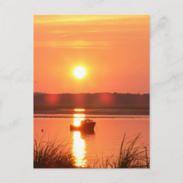 Cartão Postal Seabrook New Hampshire Sunset-Postcard