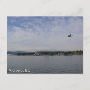 Cartão Postal Seaplana sobre Victoria, Cartão-postal BC