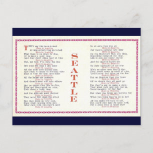 Cartão Postal Seattle