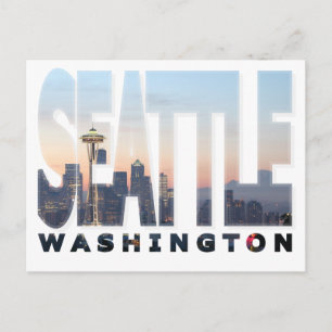 Cartão Postal Seattle, Cartão-postal de Washington