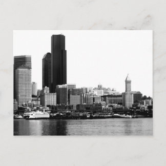 Cartão Postal Seattle in B&W