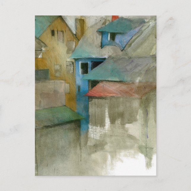 Cartão Postal Seattle Rooftops (Frente)