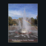 Cartão Postal Seattle Science Center Fountain Washington Photo<br><div class="desc">Seattle, as fotos do viagem de Washington fazem belos presentes de keepssaes. ⭐ PERSONALIZAR este modelo com o seu trabalho de arte. ⭐ EDITÁ-lo ainda mais para fazer mais alterações. ⭐ TRANSFERIR este design para qualquer produto. Visite todas as minhas lojas em bit.ly/SandyspiderStores (recortar e colar).</div>