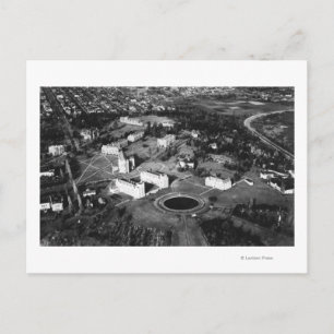 Cartão Postal Seattle, Universidade de WA Campus Aerial