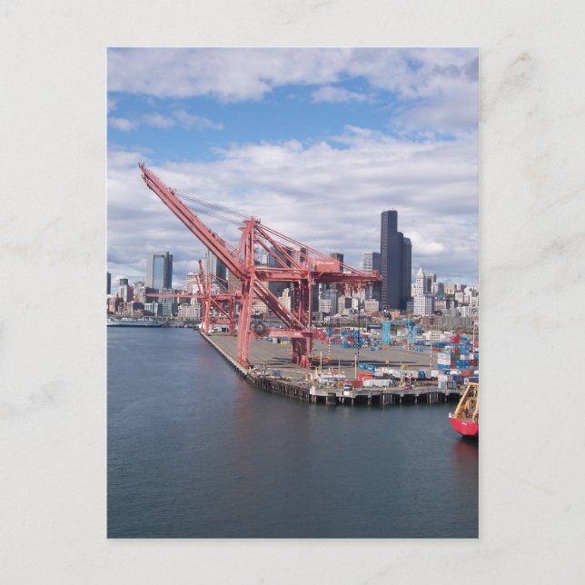 Cartão Postal Seattle, WA (Frente)