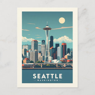 Cartão Postal Seattle Washington