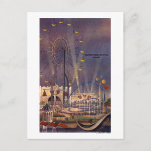 Cartão Postal Seattle, Washington, 1962 Fair Poster