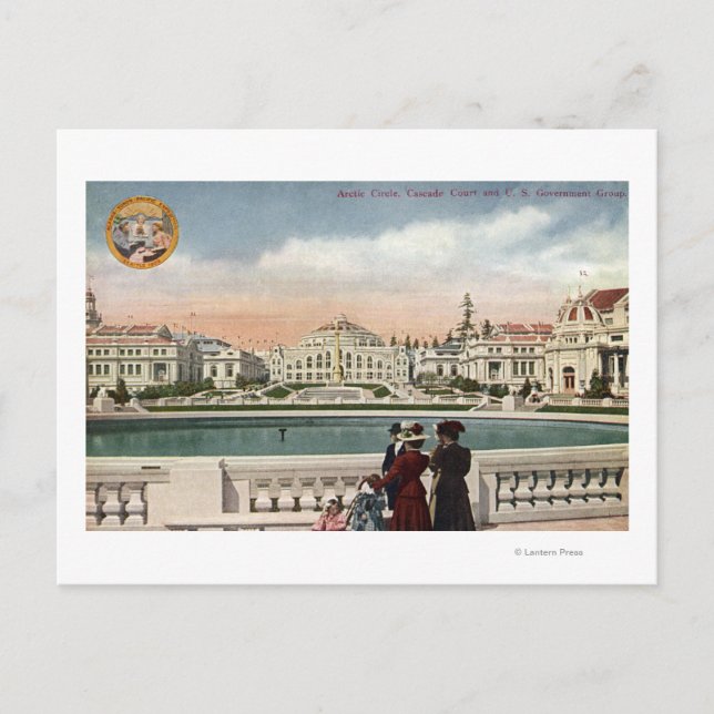 Cartão Postal Seattle, Washington - Círculo Ártico (Frente)