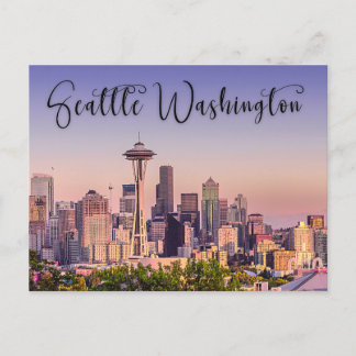 Cartão postal Seattle Washington City