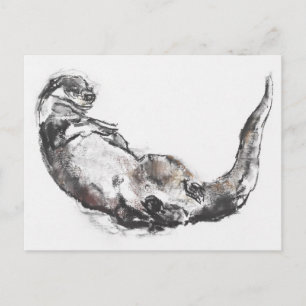 Cartão Postal Secando