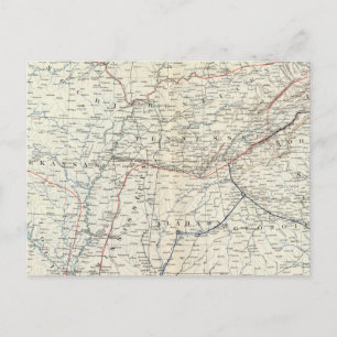 Cartão Postal Seção de Colton nos EUA