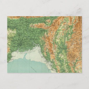 Cartão Postal Seção nordeste da Índia