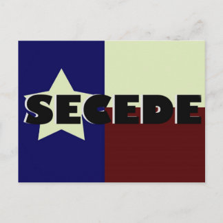 Cartão postal SECEDE Texas