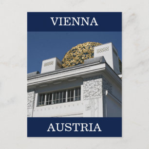 Cartão Postal secessão viena áustria