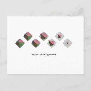 Cartão Postal Seções do Hipercubo