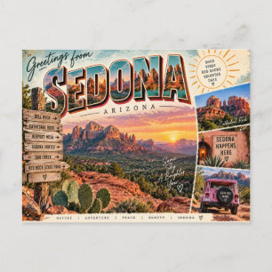 Cartão Postal Sedona Arizona 