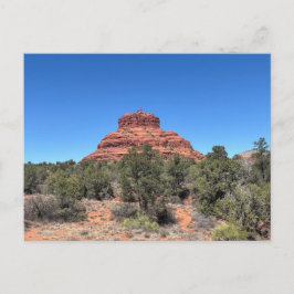 Cartão Postal Sedona Arizona Butte de Rocha Vermelha