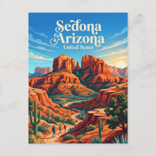 Cartão Postal Sedona, Arizona, Estados Unidos Arizona