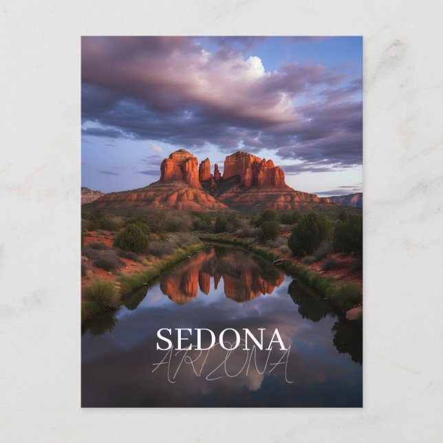 Cartão Postal Sedona Arizona Postcard (Frente)