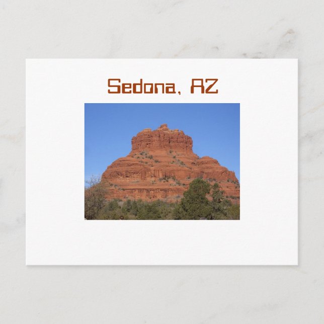 Cartão Postal Sedona, AZ (Frente)