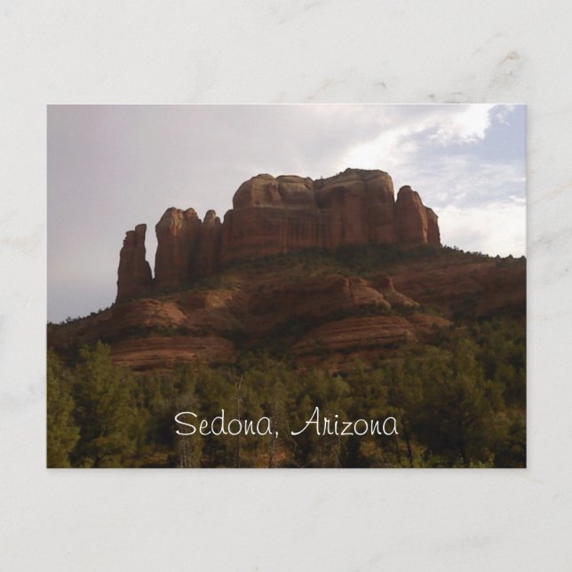 Cartão Postal Sedona, Cartão-postal de Arizona (Frente)