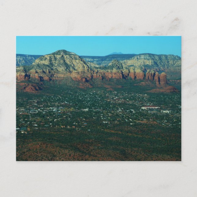 Cartão Postal Sedona e Coffee Pot Rock de Cima (Frente)